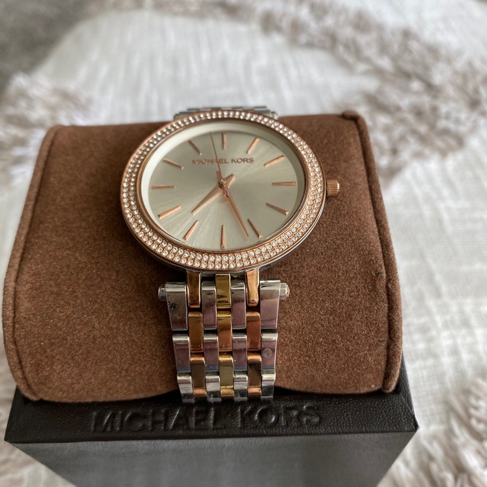 Beautiful 3 Tone Michael Kors Watch